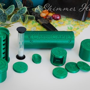 Set CharmCaster - Strumenti magnetici per nail art a mani libere e spinner per perline di vetro - PRE-ORDINE