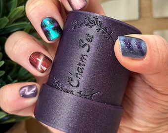 NEW Add-on Set! 4 new charms + a VELVET effect stand for easy hands-free magnetic polish looks
