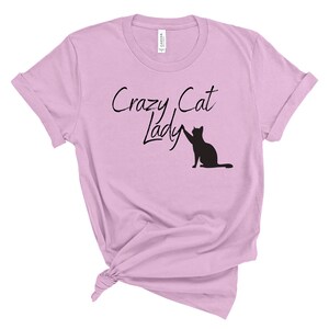 Crazy Cat Lady Shirt Cat Lover Gift for Adults and Women