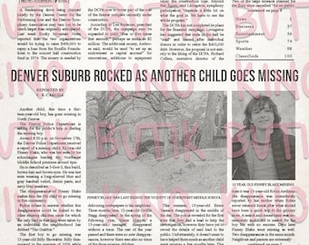 The Black Phone Newspaper