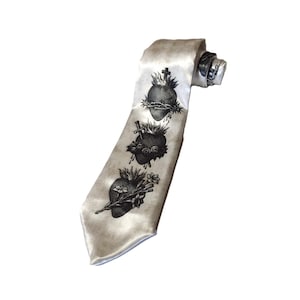 Holy Family Hearts Catholic Necktie