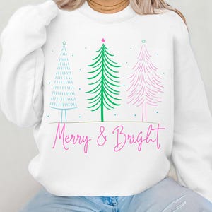 Noël PNG, arbres de Noël roses, Noël coloré, arbres de Noël PNG, Noël néon, lumineux et joyeux, arbres de Noël lumineux