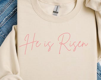 He is Risen png, Easter design file, Christian PNG, Religious svg, Jesus, Christian Tee Design, Trending png, Faith png, Faith svg, Easter