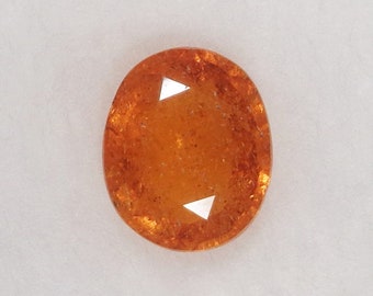 Sparkling Oranges Color Natural Afghanistan Clinohumite Cut 10.82 Ct
