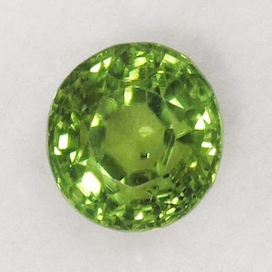 Peridot Loose Gemstone 2.92ct Natural Oval Cut Green Stone August Birthstone