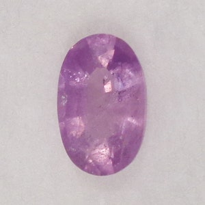 Pink Sapphire Kashmir .75ct Natural Loose Stone Oval Cut Gemstone Faceted