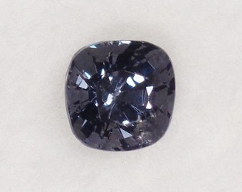 Gray Spinel Gemstone .95ct Natural Loose Stone Cushion Cut Faceted