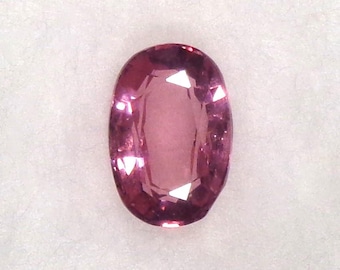 Pink Spinel Gemstone .79 Oval Cut Loose Stone Faceted Natural