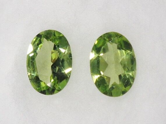 Natural Apple Green Peridot Trillion 5mm Lot of 10 Stones s Best Deal