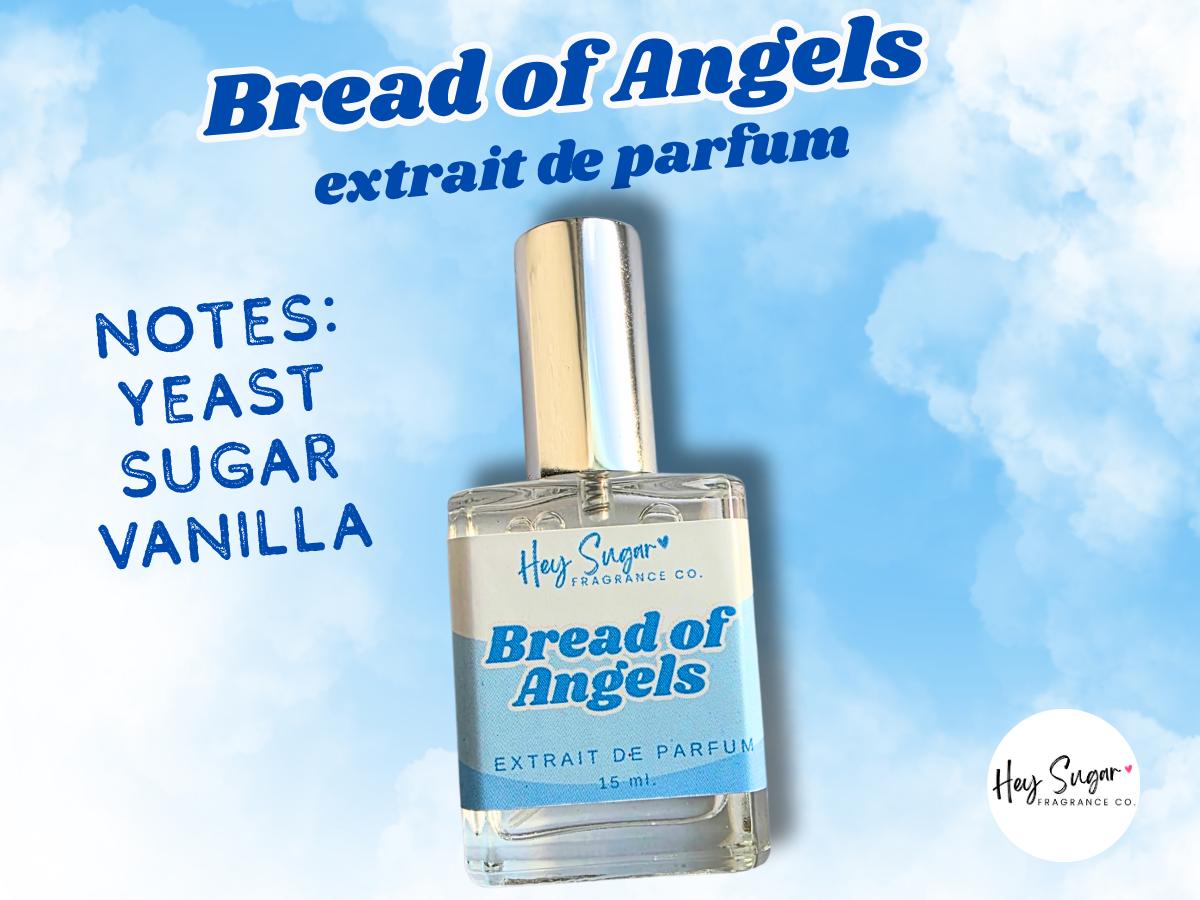 Bread of Angels Perfume - Yeast, sugar vanilla notes - gourmand perfume, niche inspired, gift for her, perfume samples, bakery fragrance