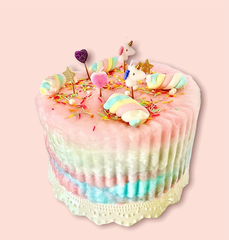 cotton candy birthday cake, party cake, smash cake, birthday gift for girl, birthday gift for neice,giftfor son, grandson, grand daughter, cake in a box, candy buffet,dessert table,sweet 16