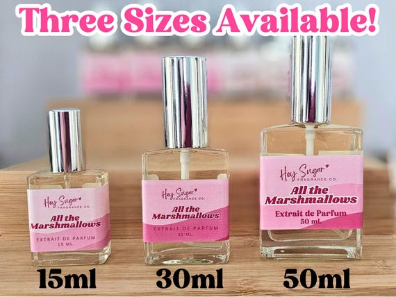Marshmallow Perfume, gourmand dessert perfume, viral tiktok perfume,  sweet scent of vanilla, marshmallow fluff, sugar, bakery fragrance