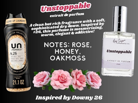 Unstopables #26 Perfume – Laundry Fresh Perfume – Oakmoss Rose Honey Fragrance – Clean Girl Scent – Cozy Fresh Linen Perfume - Affordable