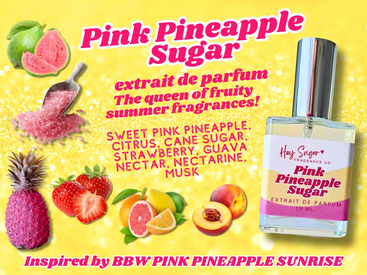 Pink Pineapple Sugar Perfume - Ultimate Gourmand Fruity Fragrance - Summer Fragrance Inspired by fragrance, dupe fragrance, perfume samples