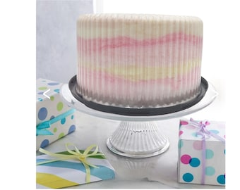 Custom Cotton Candy Layer Cake-choose your own flavors, unique birthday party cake, gluten and allergen free, special gift for girl, gifts