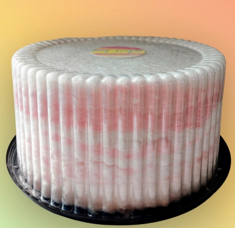 Custom Cotton Candy Layer Cake-choose your own flavors, unique birthday party cake, gluten and allergen free, special gift for girl, gifts image 5