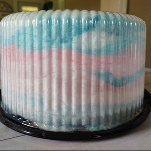 Custom Cotton Candy Layer Cake-choose your own flavors, unique birthday party cake, gluten and allergen free, special gift for girl, gifts image 8