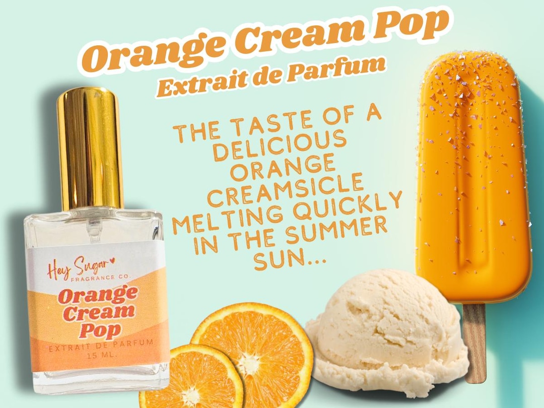 Buy Orange Cream Pop Perfume Orange Vanilla Cream Perfume, Gourmand Fruit  Fragrance, Summertime Memory Fragrance, Gift for Her Online in India