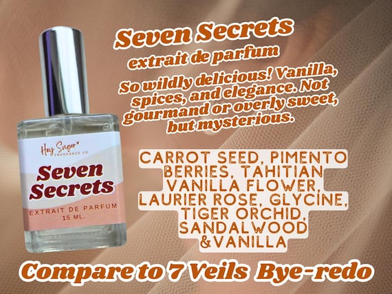 Seven Secrets Perfume - Seven Veils Fragrance, Spicy Perfume