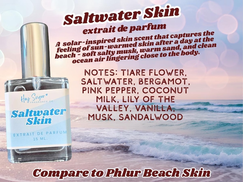 phlur beach skin dupe, phlur dupe, beachy perfume, beach fragrance, sugar me sweet, clean girl perfume, skin perfume, musk perfume, gourmand perfume, salt water musk, arabian perfume, indie perfume, niche perfume, vacation perfume, fresh perfume, clean perfume, beachy vibe perfume, perfume samples, hey sugar fragrance co, salt floral perfume, island girl perfume, floral perfume, sexy perfume, everyday perfume
