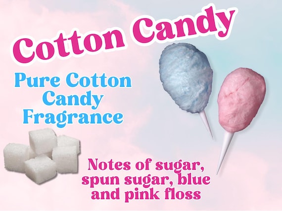 Cotton Candy Perfume - Gourmand Pink & Blue Cotton Candy Fragrance
