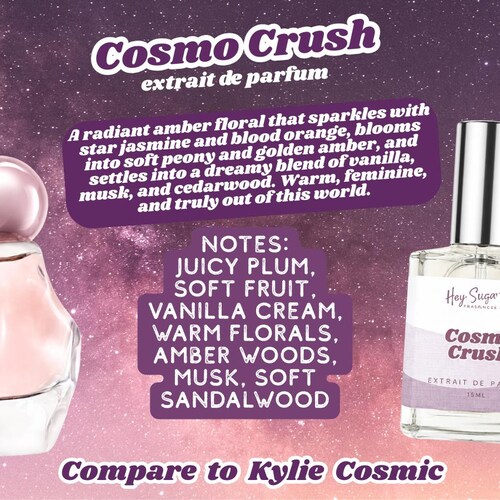 Cosmic Crush Perfume | Smells like Cosmic | Amber Woody Floral Perfume | Affordable Perfume | Layering Perfume |