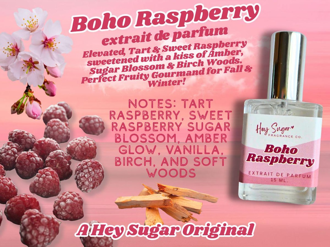 Boho Raspberry Perfume - Elevated Fruity Fragrance - Affordable Perfume ...