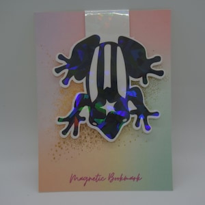 Coqui Bandera Holographic Magnetic Bookmark