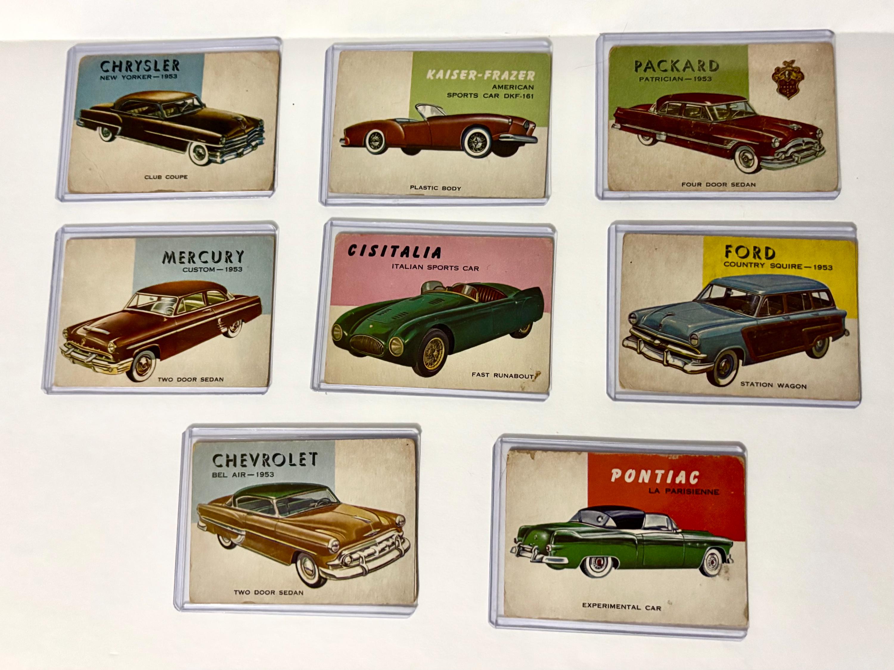 Automobile Trading Cards - Etsy