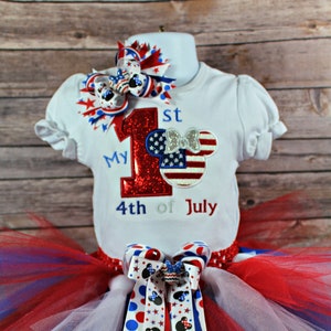 Minnie mouse 4th of july outfit new arrivals