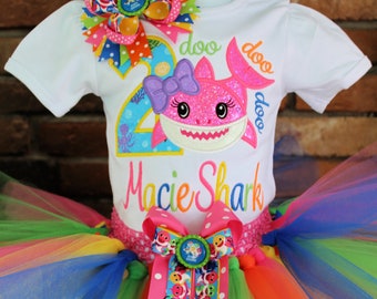 etsy baby shark outfit