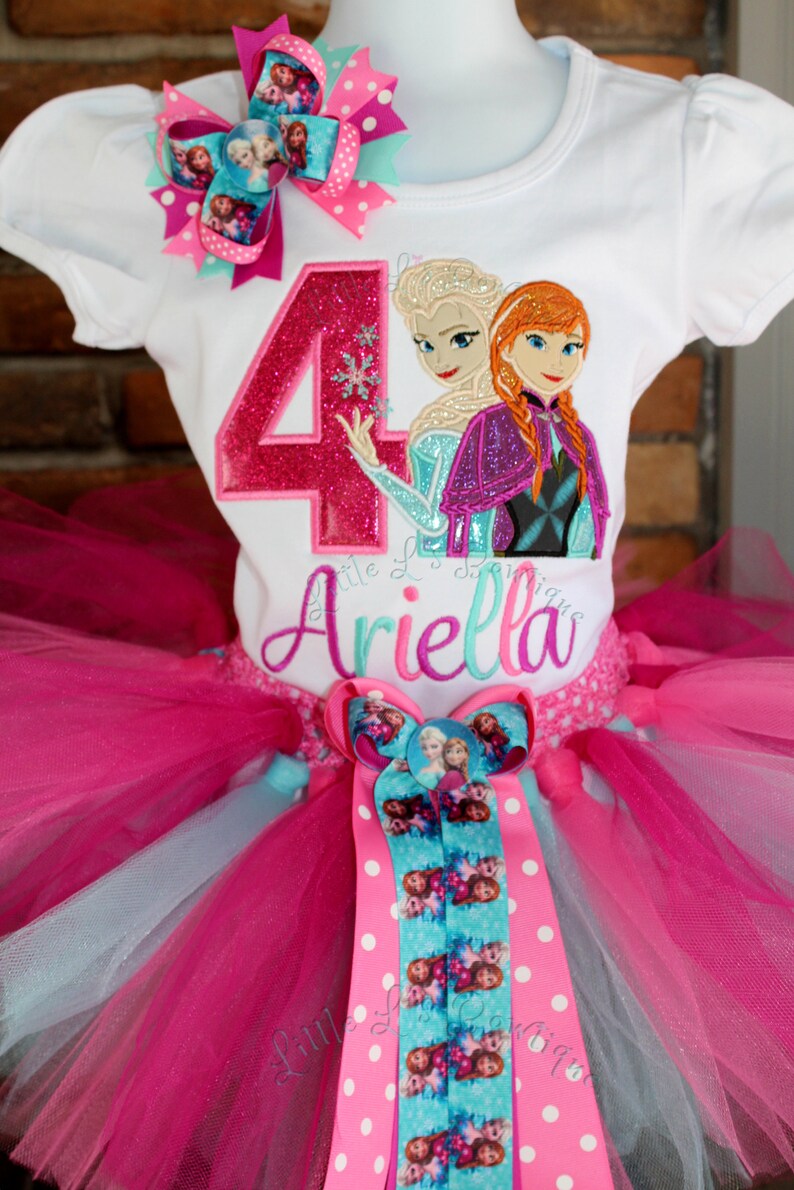 disney frozen birthday outfit
