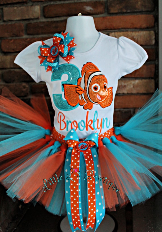 finding nemo 1st birthday outfit