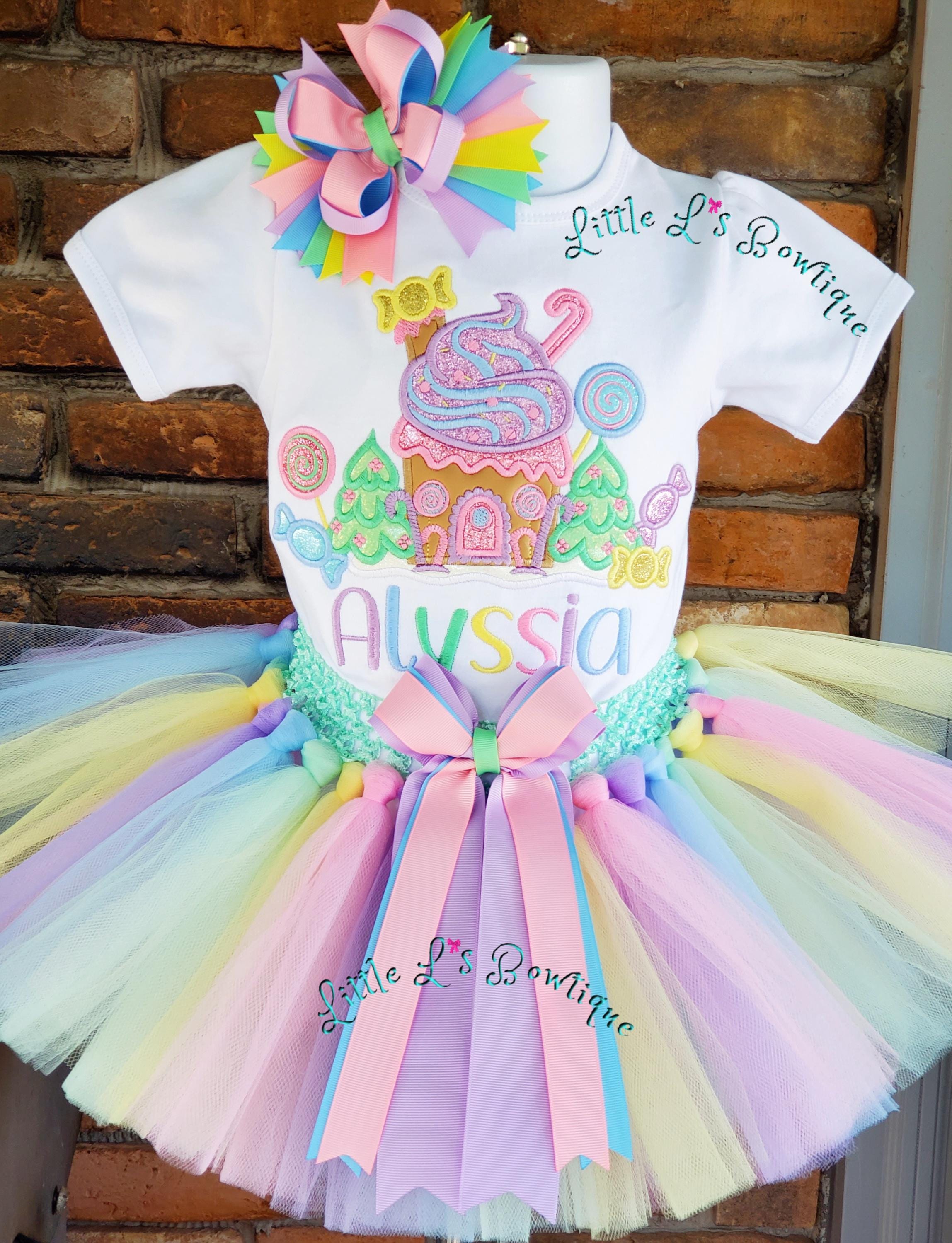 Girls Candyland Christmas Dress - Etsy