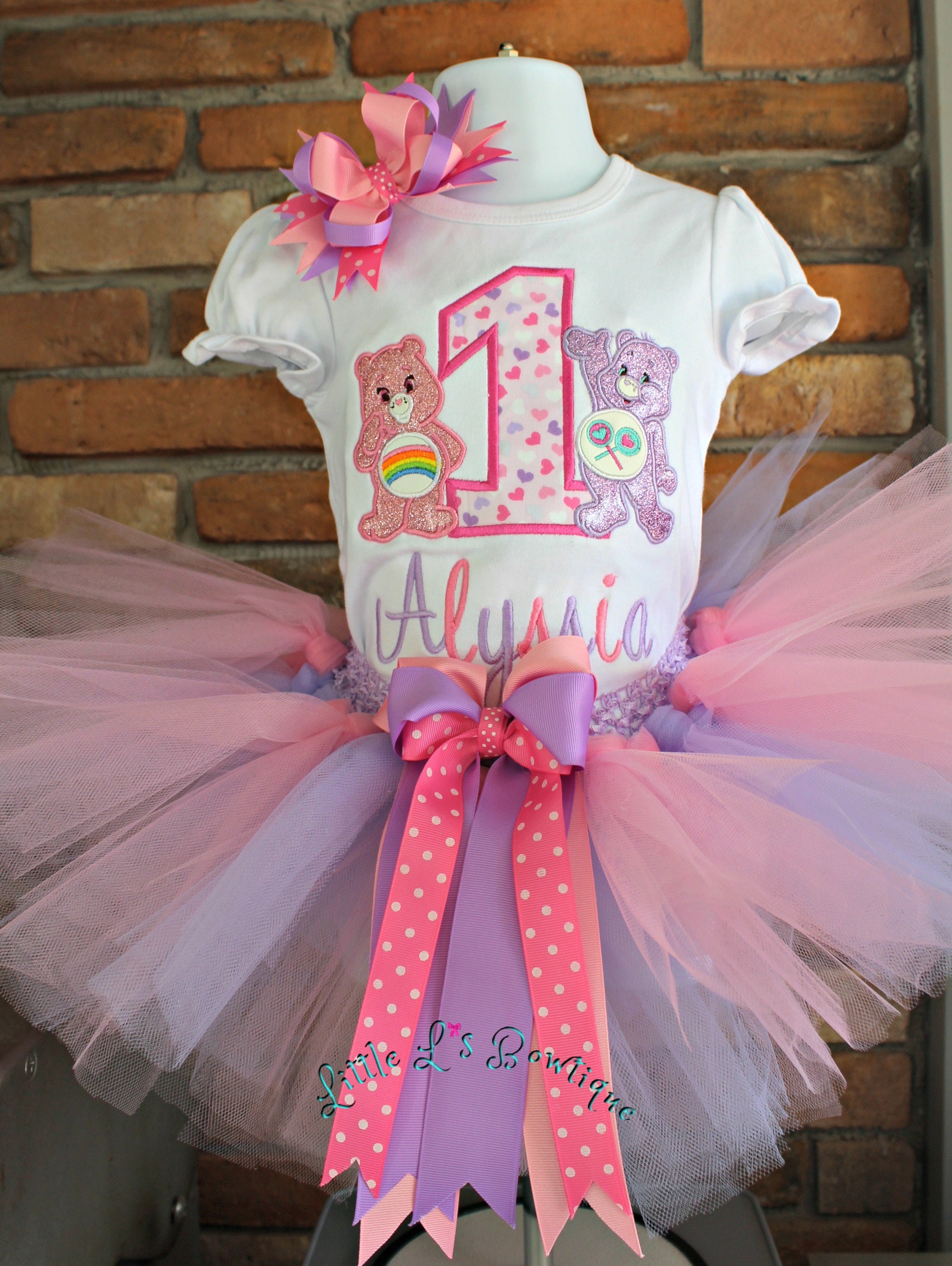 Caring Bear Birthday Outfitthoughtful Bears Birthday Etsy UK