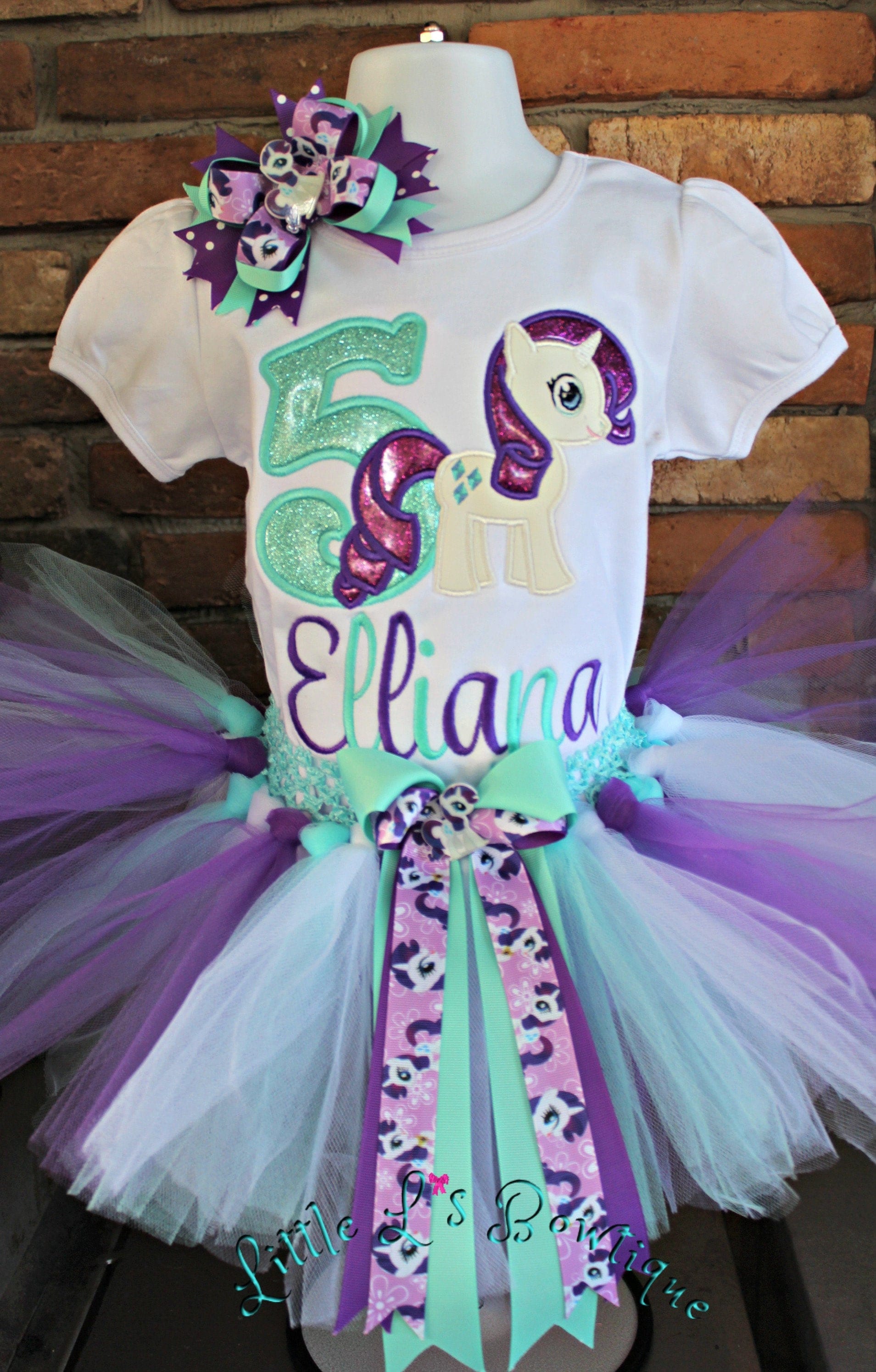 My little pony cheap birthday tutu outfit