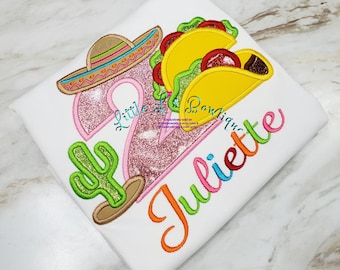 Camiseta de cumpleaños de Taco Twosday, camiseta de cumpleaños de fiesta, camiseta de cumpleaños, camiseta de fiesta, camiseta de cumpleaños de Taco Tuesday, camiseta de cumpleaños de Sombrero