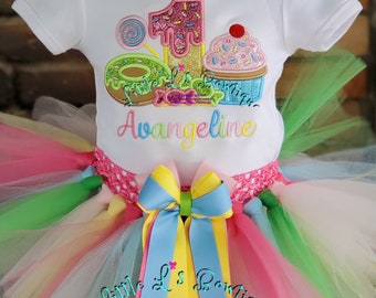 Sweet Celebration Birthday Outfit ,Sweet One Birthday Outfit,Cupcake Birthday Outfit,Sweet Birthday Shirt, Candyland Shirt, Candy Shirt