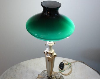 Glass Shade Lamp, Glass Desk Lamp Shade Replacement