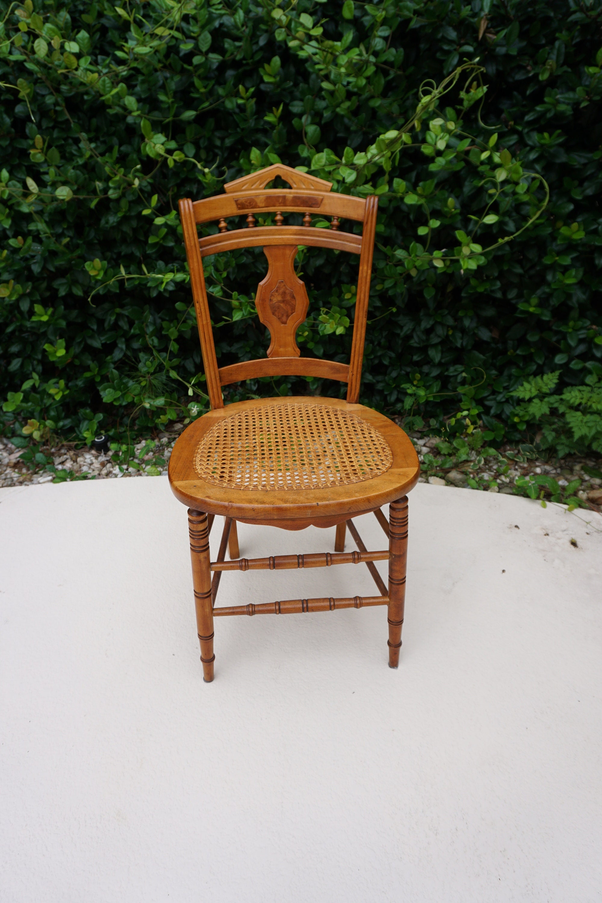 Cane Bottom Chair Etsy