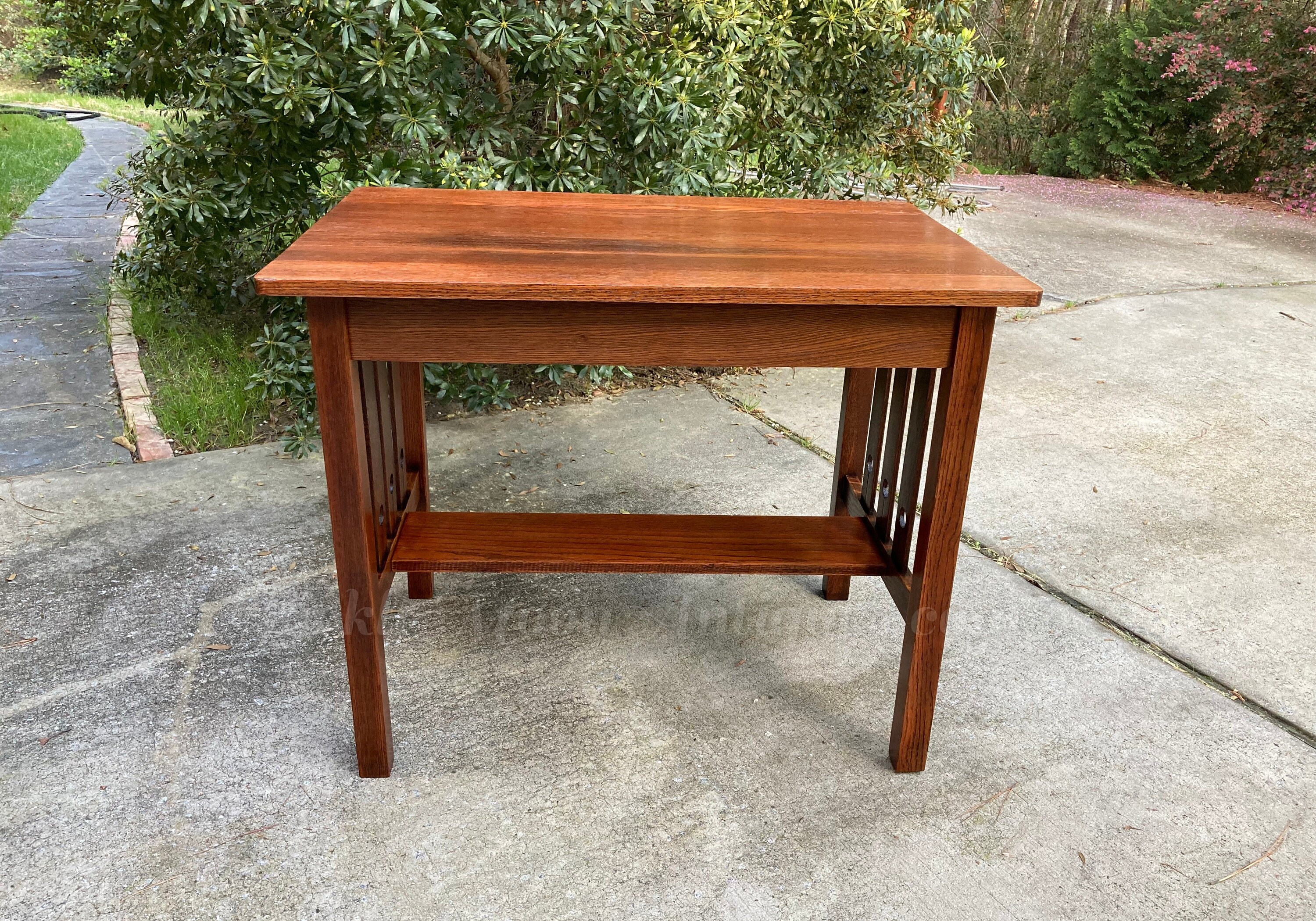 Antique mission style desk discount