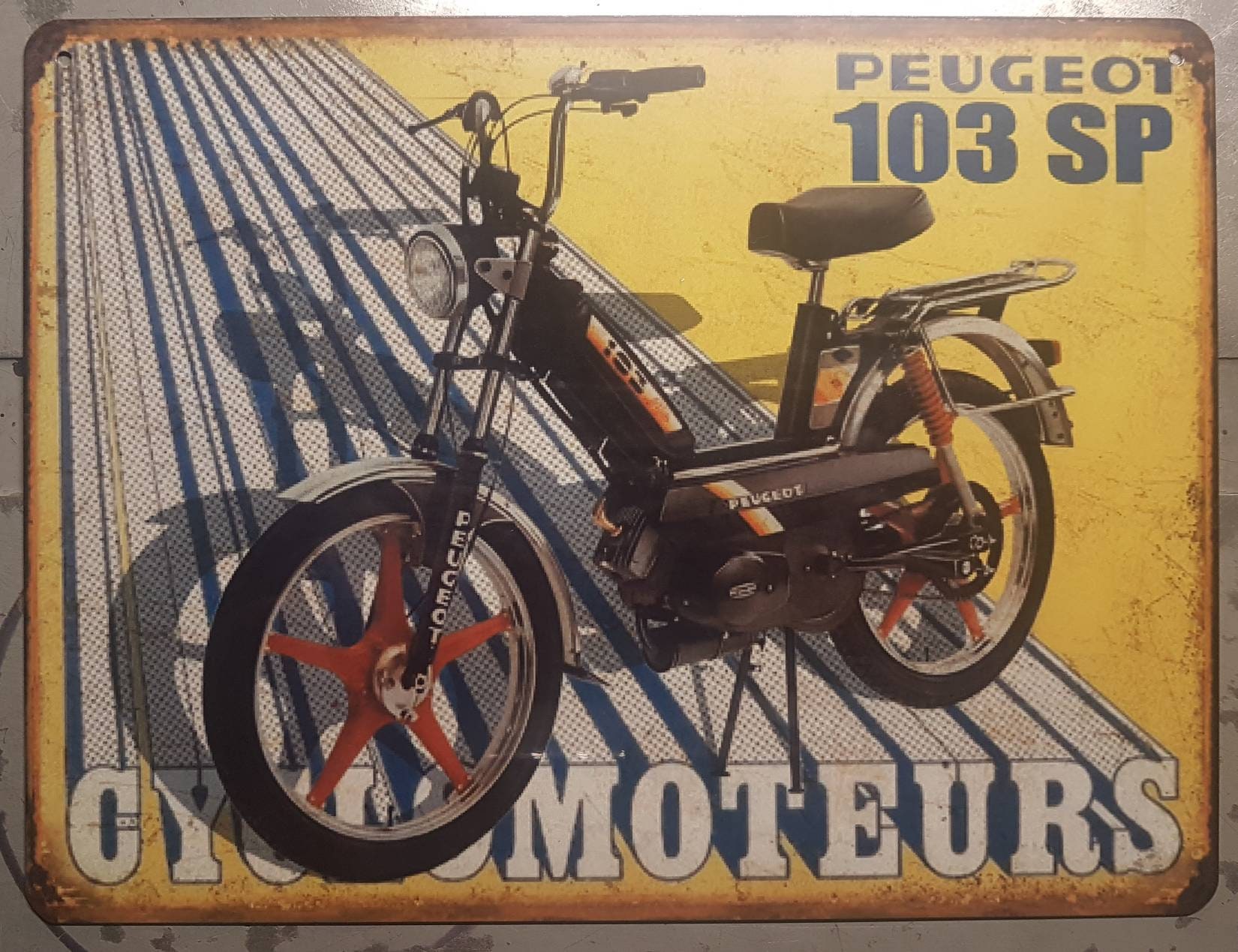 tee shirt homme Peugeot 103 MVL The Legend moto motorcycle