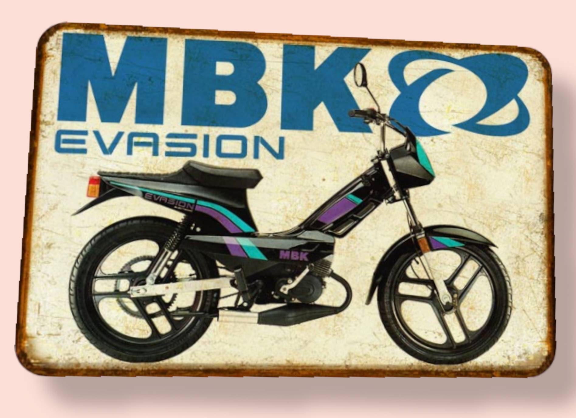 Keychain MBK 51 Moped