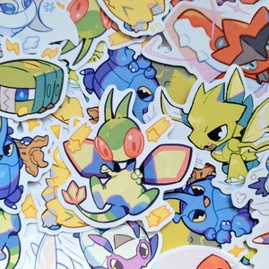 Creepy Crawly Bug Pokemon Stickers