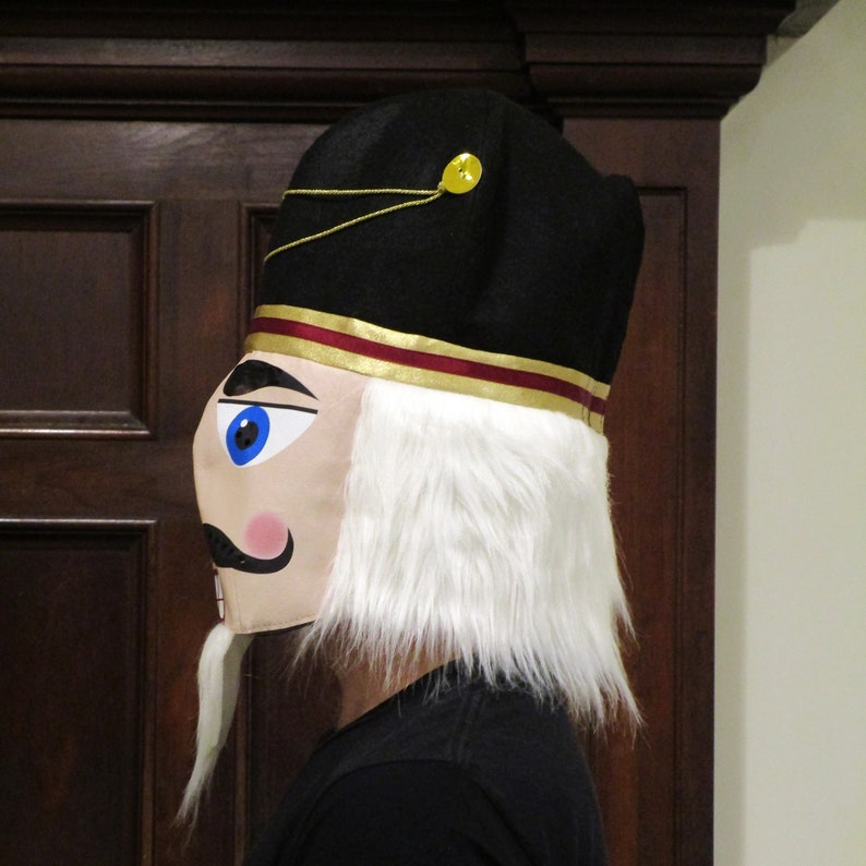 Comfortable Nutcracker Mask Head Etsy