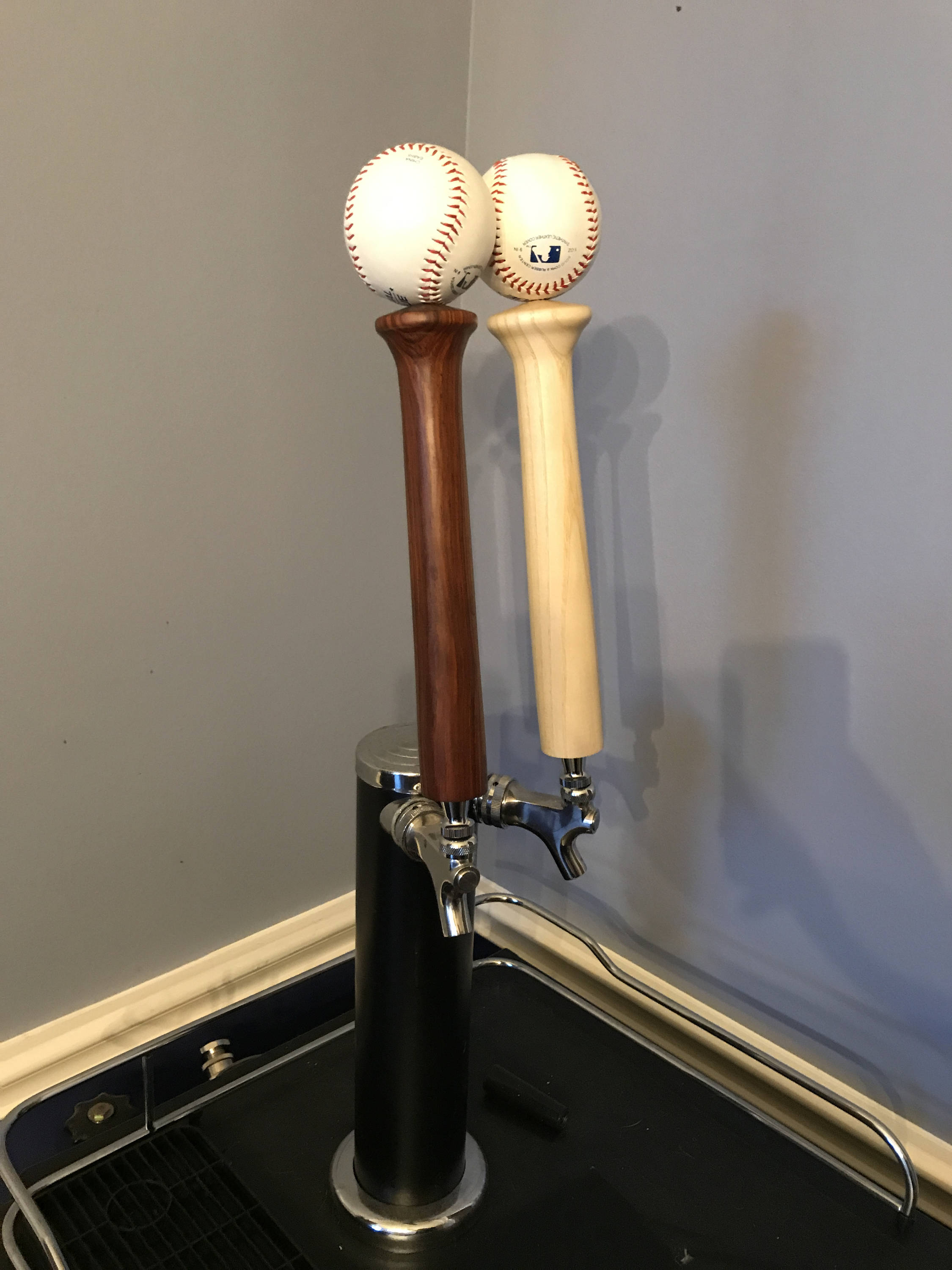 Baseball Bat Beer Tap Handles Etsy
