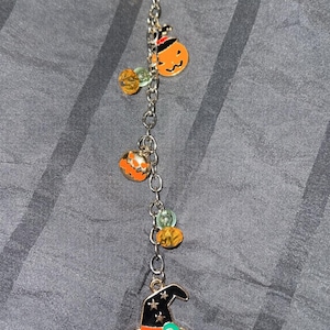 Pumkin Galore Halloween Rearview Mirror Car Charm