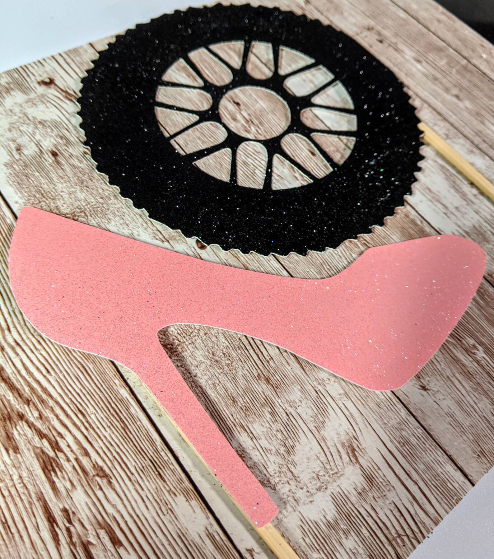 Wheels or Heels Cake toppers Wheel or heels Centerpieces Etsy