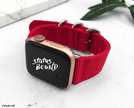 Red Apple Watch Band Apple Watch Strap 