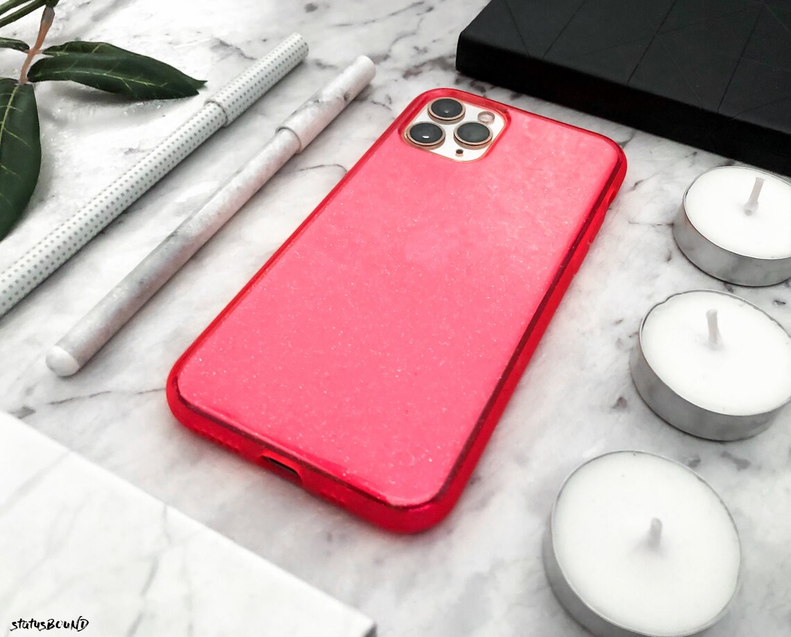 Hot Pink Iphone Case Iphone 12 Case Iphone 12 Pro Case Iphone Etsy